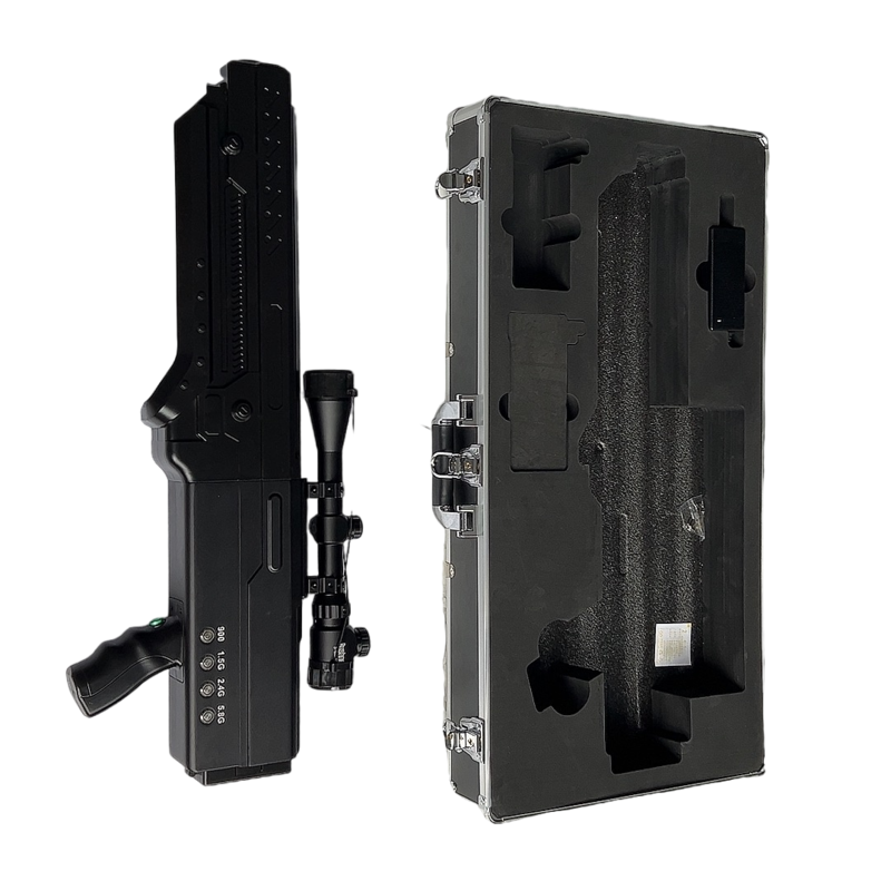  梨林镇手持便携式枪型低空防御反制四通道A型