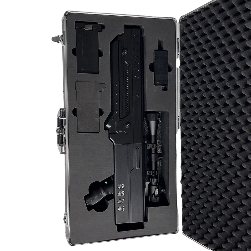  梨林镇手持便携式枪型低空防御反制四通道B型