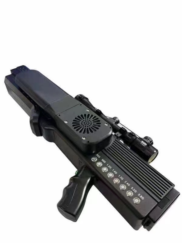  梨林镇手持便携式枪型低空防御反制八通道